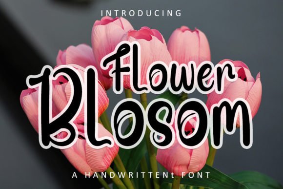 Flower Blosom Font - Featured Image