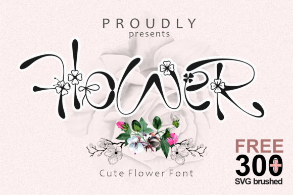 Flower Font - Featured Image