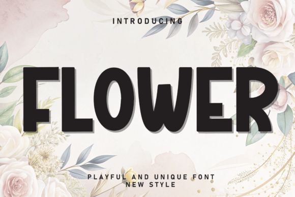 Flower Font - Featured Image