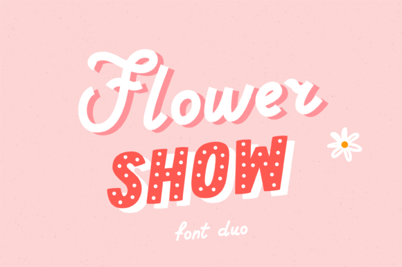 Flower Show Font - Featured Image