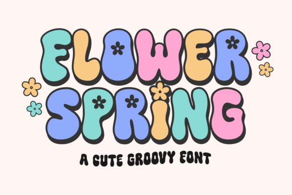 Flower Spring Font - Featured Image
