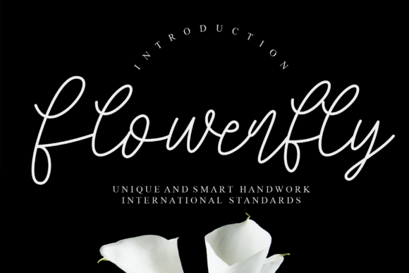 Flowerfly Font - Featured Image