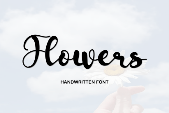 Flowers Font - Featured Image