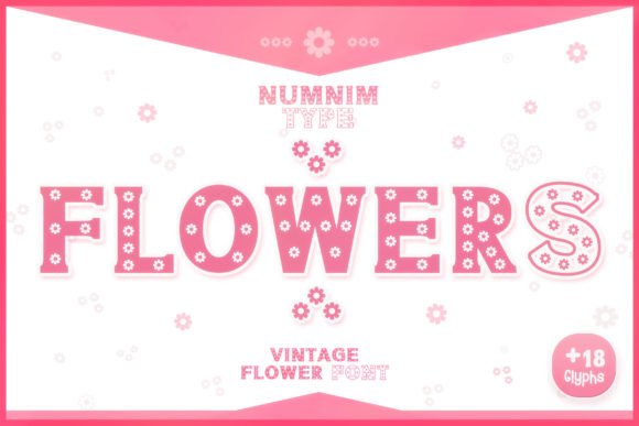 Flowers Font - Featured Image