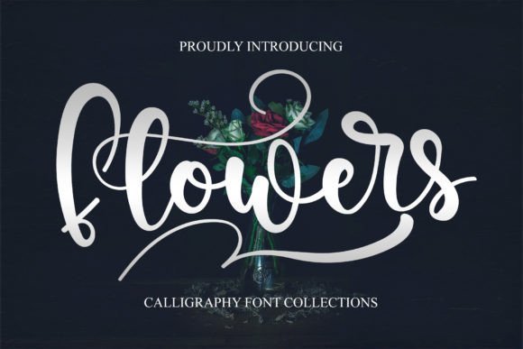 Flowers Font - Featured Image