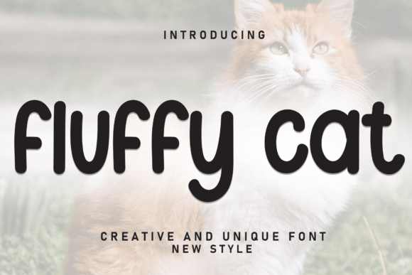 Fluffy Cat Font - Featured Image