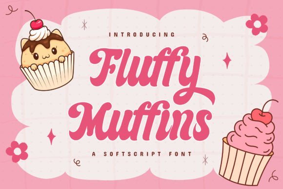 Fluffy Muffins Font - Featured Image