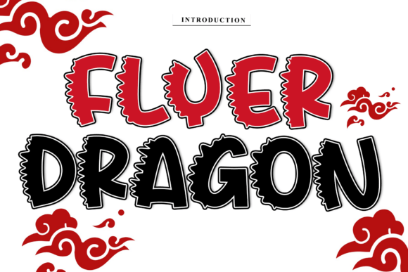 Flyer Dragon Font - Featured Image
