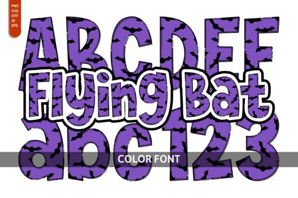 Flying Bat Font - Featured Image