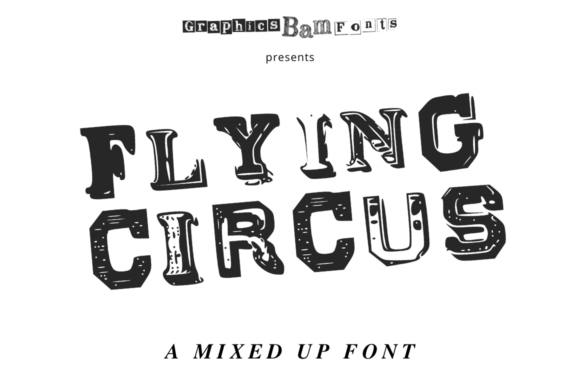 Flying Circus Font - Featured Image