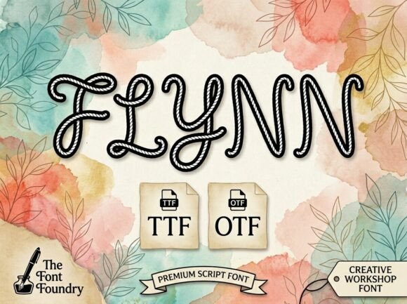Flynn Font - Featured Image
