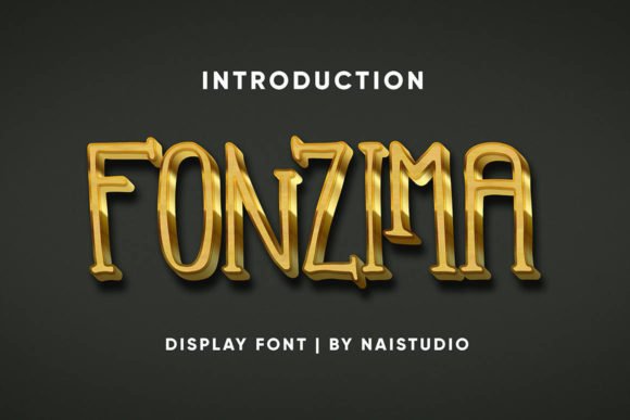 Fonzima Font - Featured Image