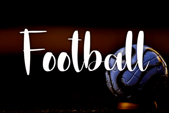Football Font - Featured Image