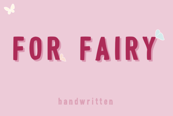 For Fairy Font - Featured Image