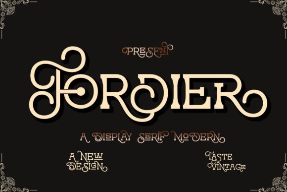 Fordier Font - Featured Image
