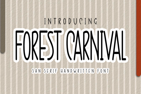 Forest Carnival Font - Featured Image