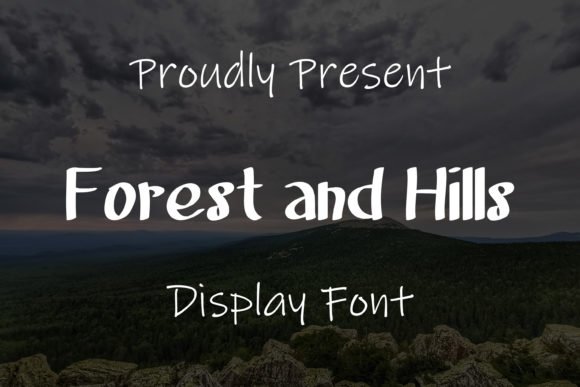 Forest and Hills Font - Featured Image