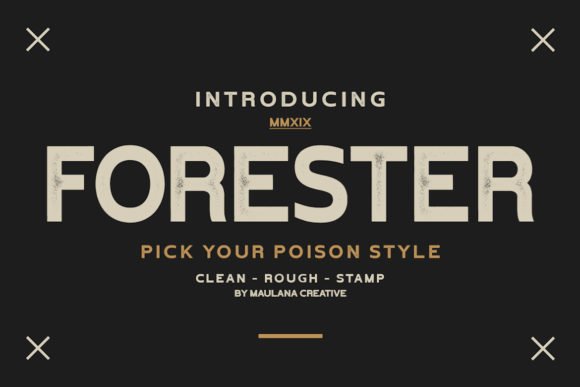 Forester Font - Featured Image