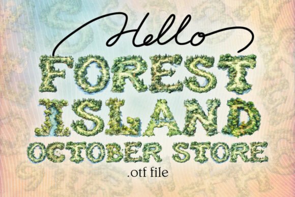 Forestisland Font - Featured Image