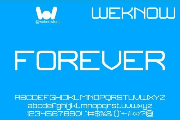 Forever Font - Featured Image