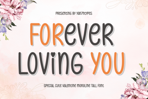 Forever Loving You Font - Featured Image