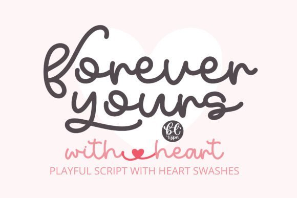 Forever Yours Font - Featured Image