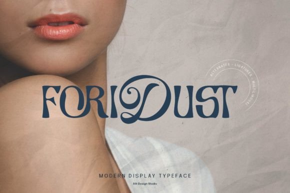 Foridust Font - Featured Image