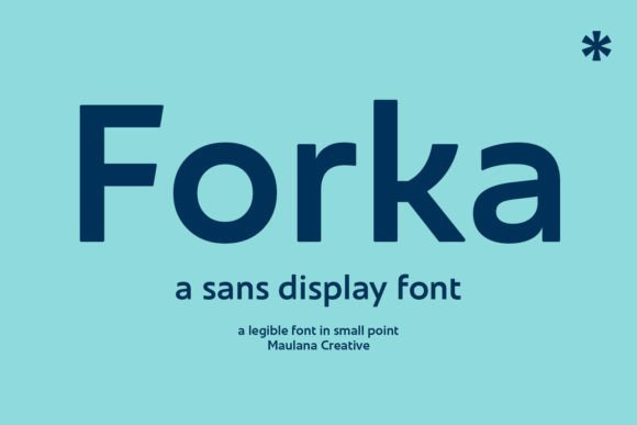 Forka Font - Featured Image