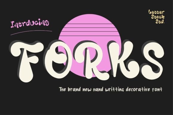 Forks Font - Featured Image