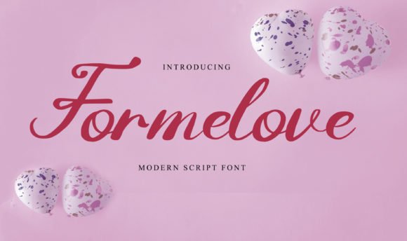 Formelove Font - Featured Image