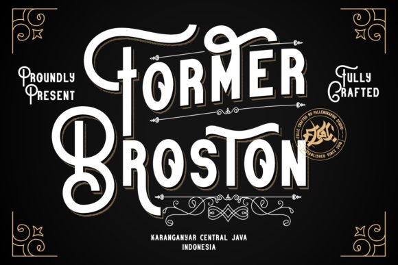 Former Broston Font - Featured Image