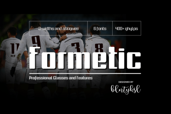 Formetic Font - Featured Image