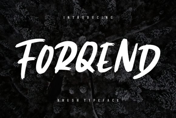 Forqend Font - Featured Image