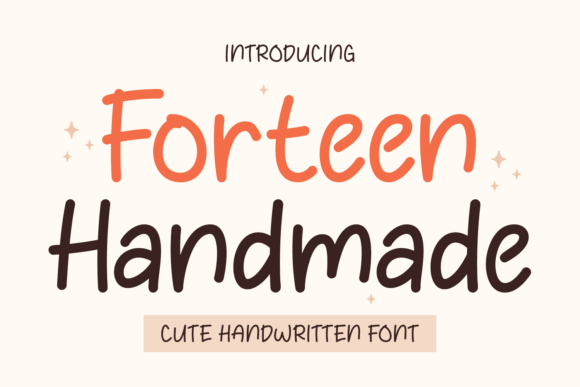 Forteen Handmade Font - Featured Image