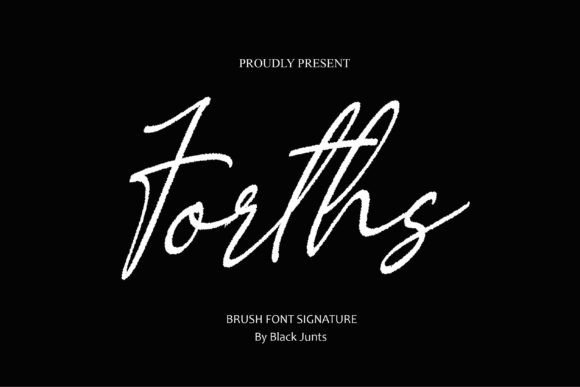 Forths Font - Featured Image