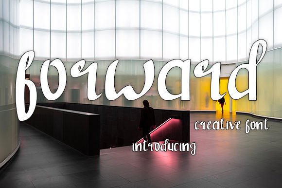 Forward Font - Featured Image