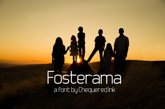 Fosterama Font - Featured Image