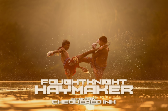 Foughtknight Haymaker Font - Featured Image