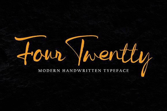 Four Twentty Font - Featured Image