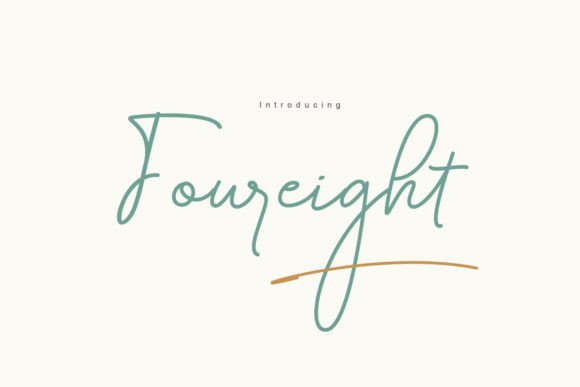 Foureight Font - Featured Image