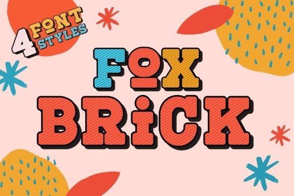 Fox Brick Font - Featured Image