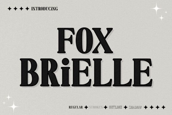 Fox Brielle Font - Featured Image