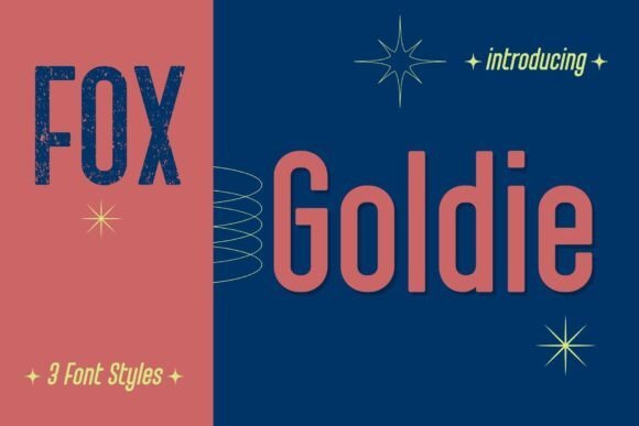 Fox Goldie Font - Featured Image