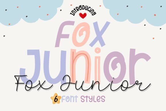 Fox Junior Font - Featured Image