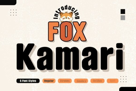 Fox Kamari Font - Featured Image
