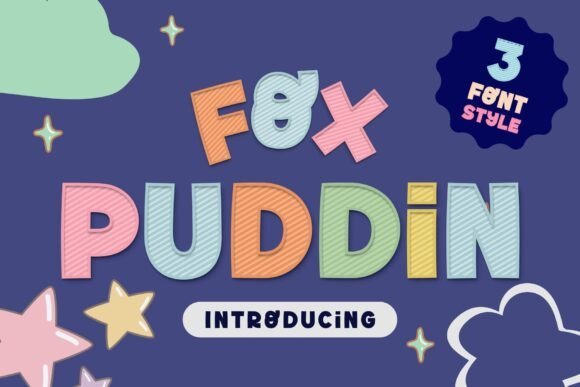 Fox Puddin Font - Featured Image