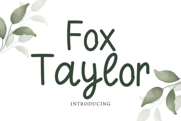 Fox Taylor Font - Featured Image