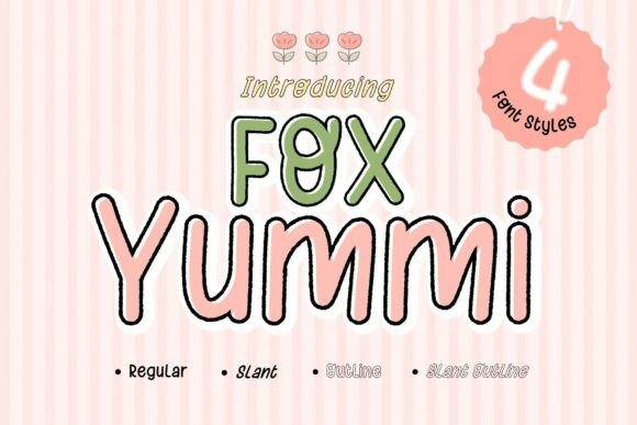Fox Yummi Font - Featured Image