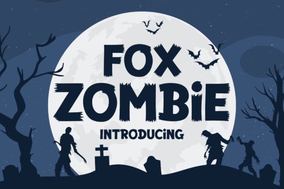 Fox Zombie Font - Featured Image