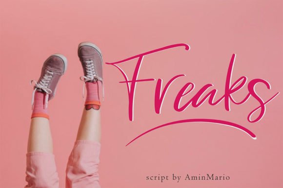 Freaks Font - Featured Image